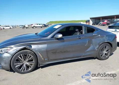 2017 Infiniti Q60 2.0T z USA, uszkodzony, nr VIN JN1CV7EL3HM320835